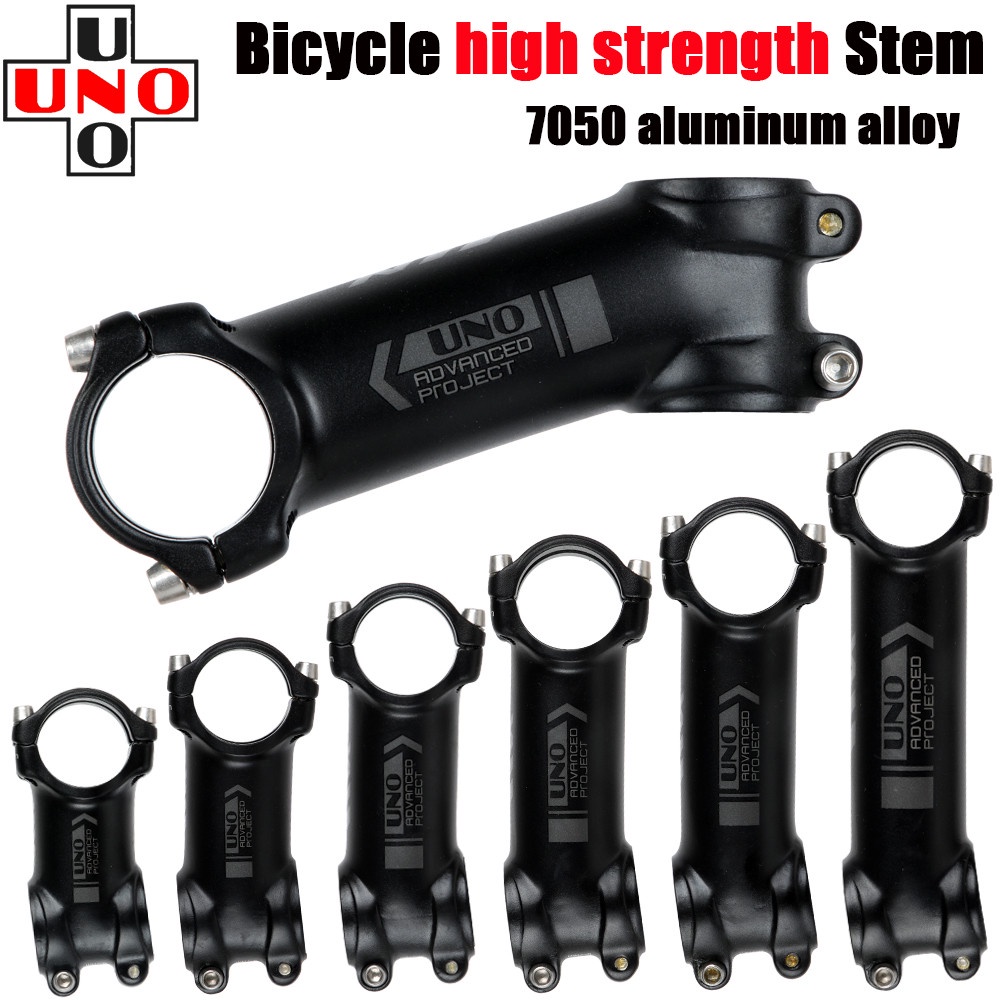 Uno Stem Ultralight อลูมิเนียม 7050 วัสดุจักรยาน Stem Fit สําหรับ 31.8 มม.จักรยาน Handlebar Stem