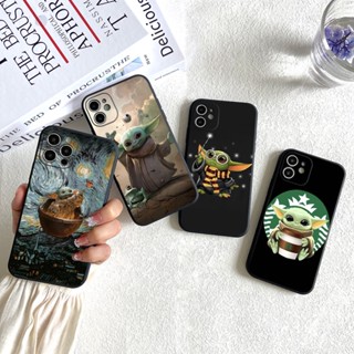 เคสโทรศัพท์มือถือแบบนิ่ม TPU กันกระแทก ลายการ์ตูน Yoda Baby Star Wars น่ารัก สําหรับ iphone 14 Plus 13 12 11 Pro Max