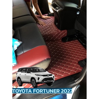 พรมรถยนต์ 6D  รุ่นAll New  Fortuner  2020-2022(เกรดหลังหนาม)