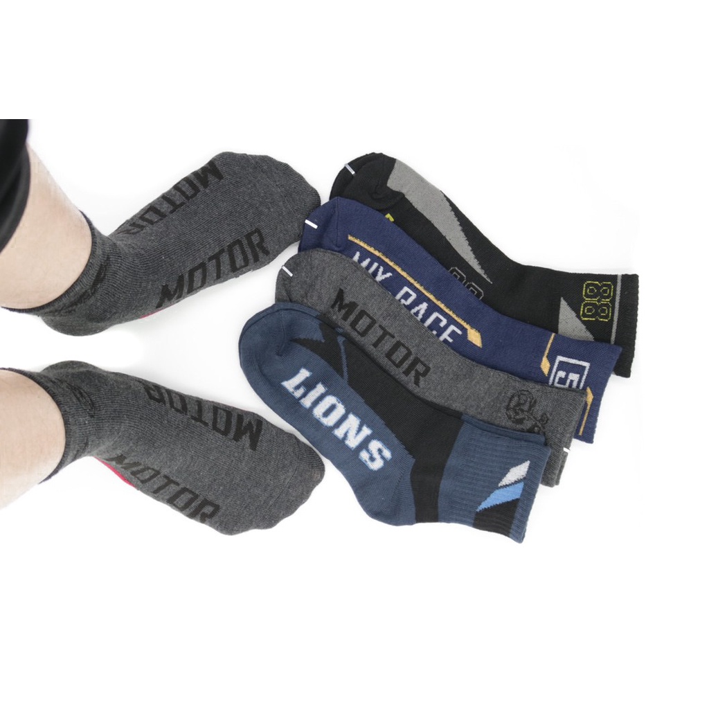 ถุงเท้า ยกแพ็ค 12 คู่ 🔥ถุงเท้ากีฬา ถุงเท้าทำงาน ลายสปอต sportsocks K-8 12คู่