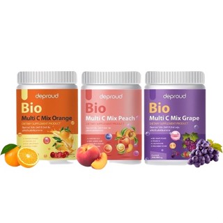 (1กระปุก) วิตซีถัง Bio Multi C Mix มี 3 รสให้เลือก