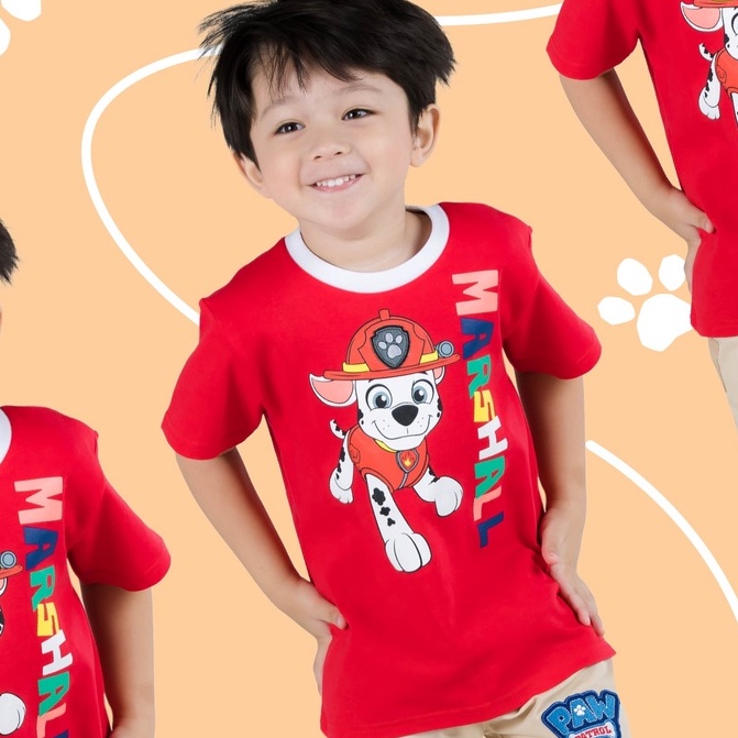 PAW PATROL : PTNYT1004 เสื้อแขนสั้นเด็กลิขสิทธิ์แท้