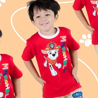 PAW PATROL : PTNYT1004  เสื้อแขนสั้นเด็กลิขสิทธิ์แท้