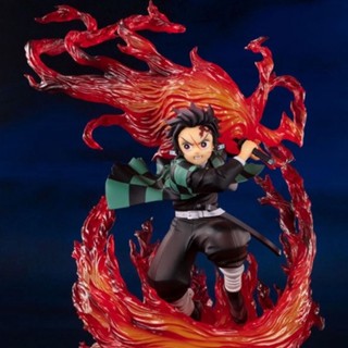 Figuarts ZERO Tanjiro Kamado -Hinokami Kagura- ทันจิโร่ Demon Slayer ดาบพิฆาตอสูร Kimetsu no Yaiba โมเดล ฟิกเกอร์แท้