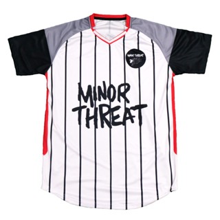 เสื้อยืดลําลอง แขนสั้น พิมพ์ลาย JERSEY MINOR THREAT JERSEY BAND JERSEY Ball สําหรับผู้ชาย