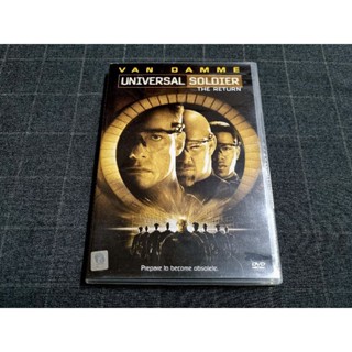 DVD ภาพยนตร์แอ็คชั่นไซไฟภาคต่อ "Universal Soldier: The Return / ยูนิเวอร์แซล โซลด์เยอร์ นักรบกระดูกสมองกล" (1999)