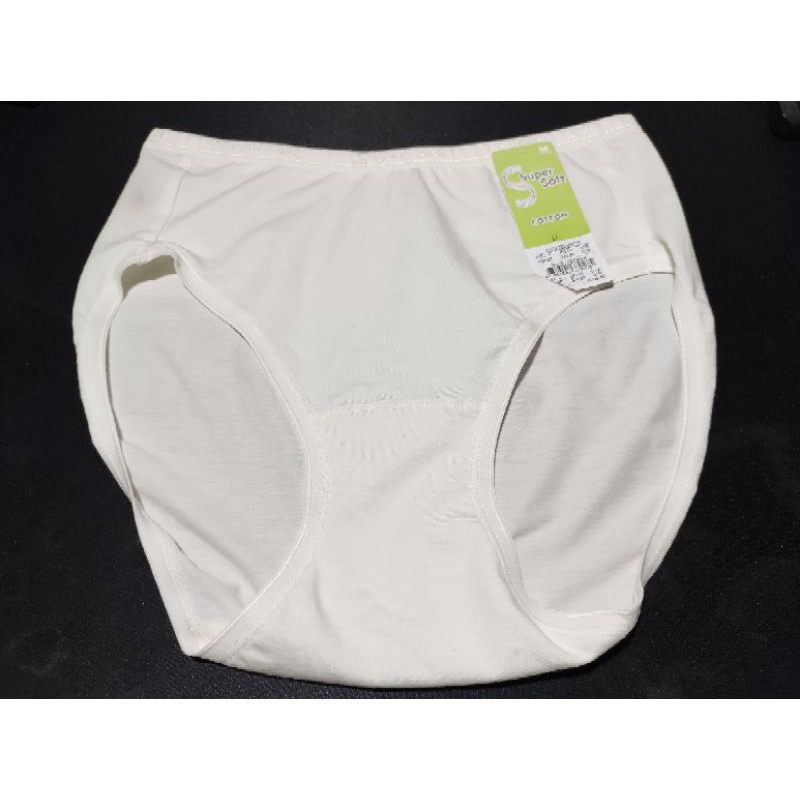 [ตำหนิ][Cotton90%] Wacoal Half Panty Super Soft กางเกงในรูปแบบครึ่งตัว รุ่น WU3722