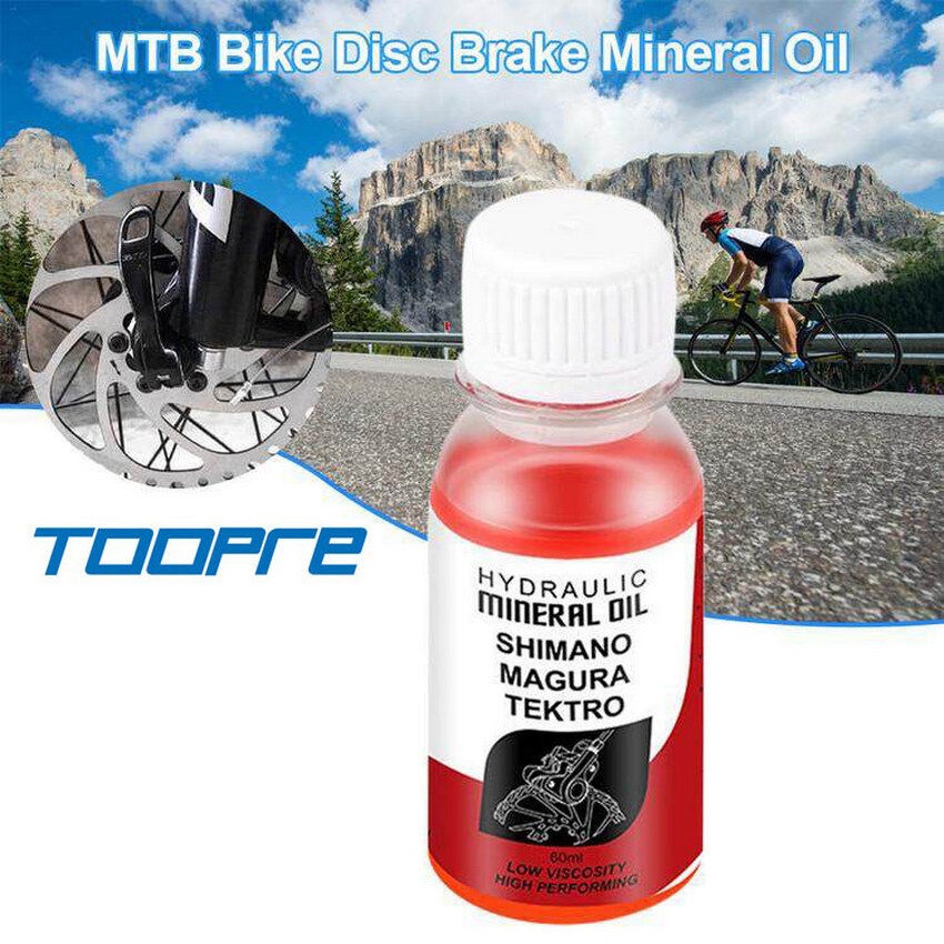 น้ำมันเบรคจักรยาน HYDRAULIC MINERAL OIL   สำหรับ for Shimano Tektro ขนาด 60ml  ยี่ห้อ TOOPRE