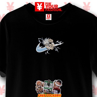 เสื้อยืดผ้าฝ้ายพิมพ์ลายแฟชั่น เสื้อยืด พิมพ์ลายอนิเมะ Fyf SERIES 3 - KILLUA V X NIKE EMBROIDERY สําหรับผู้ชาย