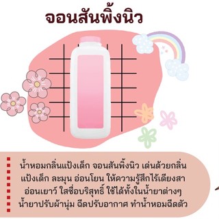 สารให้ความน้ำหอม กลิ่นจอนสันพิ้งนิว ขนาด 30 cc.