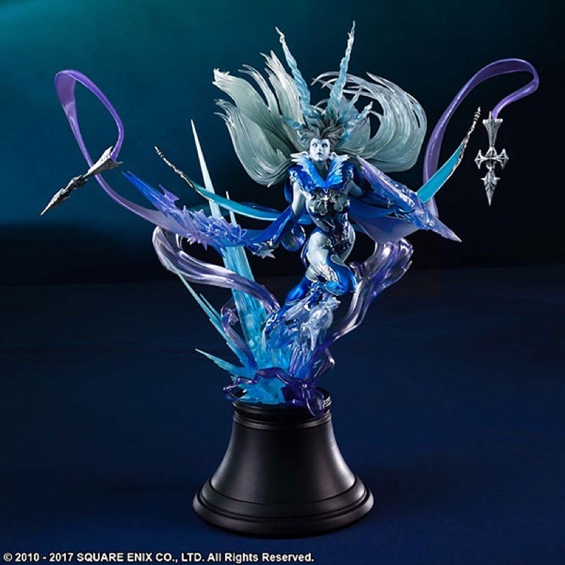 FINAL FANTASY XIV Meister Quality Figure : Ice Goddess Shiva (Free bonus coaster).