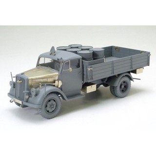 [ชุดโมเดลสเกลประกอบเอง] TAMIYA 25160 1/35 GERMAN 3TON 4x2 CARGO TRUCK (w/ABER® PHOTO-ETCHED PARTS) โมเดลทามิย่าแท้ model