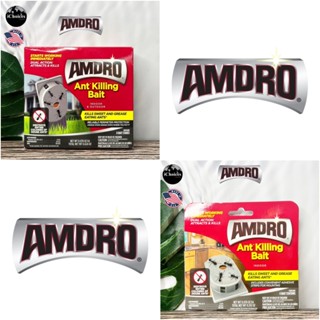 [Amdro] Ant Killer Bait Stations for Indoor &amp; Outdoor, 4 Or 8 Pack ผลิตภัณฑ์กำจัดมด สำหรับในร่มและกลางแจ้ง