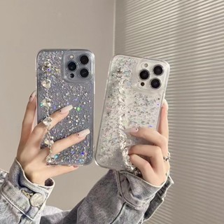 เคสโทรศัพท์มือถือแบบนิ่ม พร้อมสายโซ่คล้อง สําหรับ iPhone 11 11promax 12 12pro 12promax 13 13pro 13promax 14 14plus 14promax