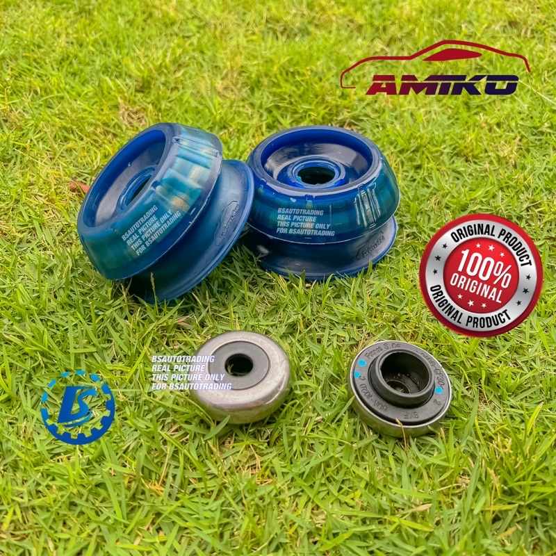 Amiko Toyota Vios NCP93 Yaris NCP91 Prius C ติดตั้งโช้คอัพซิลิโคนด้านหน้า + แบริ่งยึดโช้คอัพ