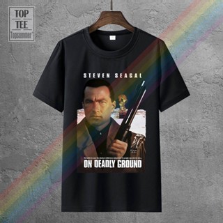 เสื้อคนอ้วนผญ สตีเว่น Seagal V6 โปสเตอร์ภาพยนตร์ 1989 เสื้อยืดทุกขนาด S ถึง 4Xl