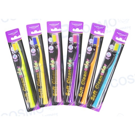 แปรงสีฟันจัดฟัน Dr.Phillips รุ่น SOFT CLEAN COLOR