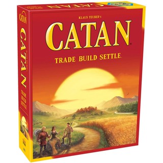 Catan บอร์ดเกมแท้ คู่มือภาษาอังกฤษ