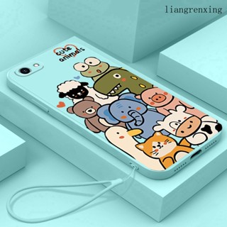 เคส เคสโทรศัพท์มือถือ ซิลิโคนนิ่ม ป้องกัน กันชน ลายสัตว์ สําหรับ oppo A71 F1S A37 A39 DWZP01