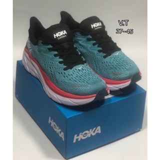 💝รองเท้าวิ่ง Hoka Clifton8 Men’s🏃🏼รองเท้ากีฬา หมุมนิ่ม เบา ใส่สบาย