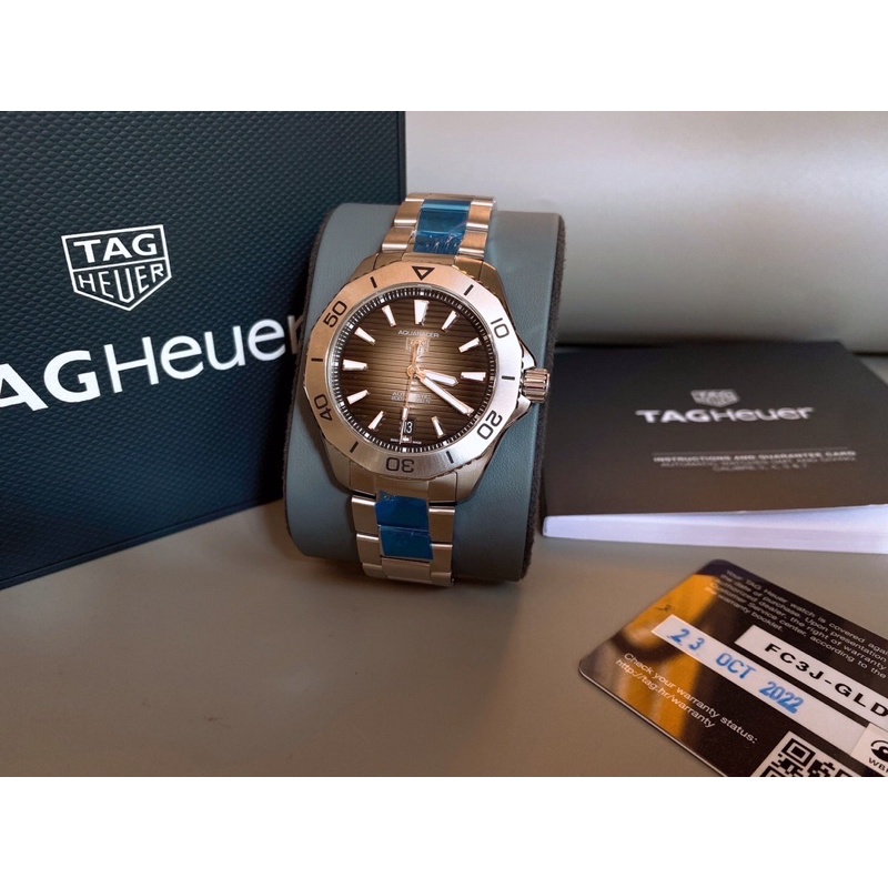 🖤พร้อมส่ง  🖤ที่สุดของความเรียบแต่หรู  🎊AQUARACER Automatic   TAG HEUER AQUARACER PROFESSIONAL 200 DATE Automatic Watch