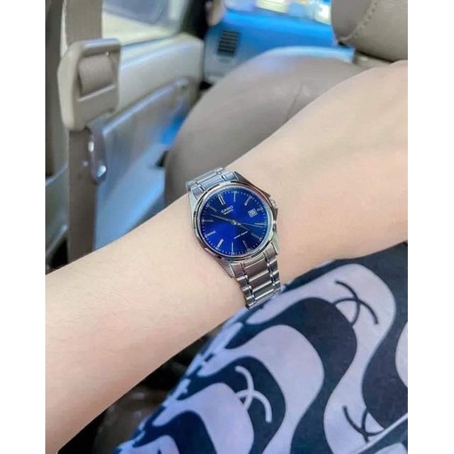 แท้ 100%  Casio Man/Lady นาฬิกาคู่ LTP-1183 MTP-1183 MTP-1239D MTP-1239 MTP-1183A (กล่องดำ) ดูดีประกันศูนย์​ 1 ปี