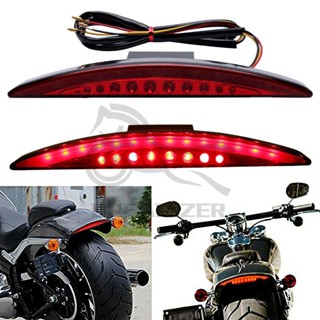 1PCS For Harley Davidson Breakout EFI FXSB CVO 2013-2017 Motorcycle Rear Fender Tip Brake LED Tail Light Smoke Red Acces