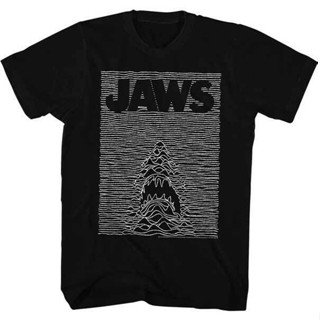 เสื้อยืดผ้าฝ้ายพิมพ์ลายแฟชั่น ขายดี เสื้อยืด พิมพ์ลายภาพยนตร์ JAWS - DIVISION - - BRAND LICENSED - JAW5327 OCochd98OLdjp