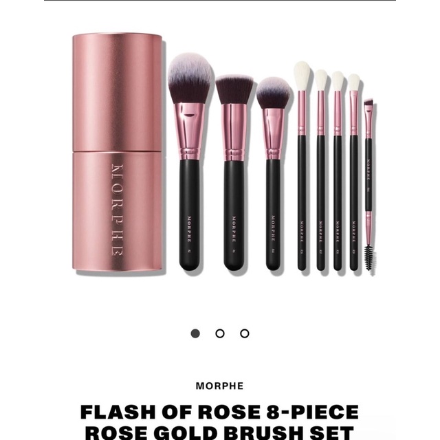 Morphe Brush Set Flash Of Rose