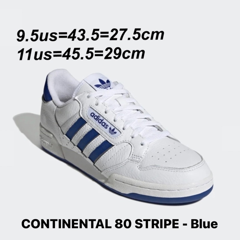 รองเท้าลำลองชาย Adidas CONTINENTAL 80 STRIPES ของแท้💯% จาก Shop