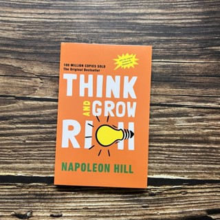 【หนังสือภาษาอังกฤษ】Think and Grow Rich English Version Brandnew Paperback book