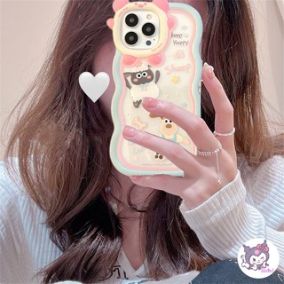 🌈Casing🌸 เคสโทรศัพท์มือถือแบบนิ่ม กันกระแทก ลายกวางน้อย มอนสเตอร์ 3D แฟชั่น สําหรับ iPhone 14 13 12 11 Pro Max SE2020 X XR Xs Max 7 8 6 6s Plus