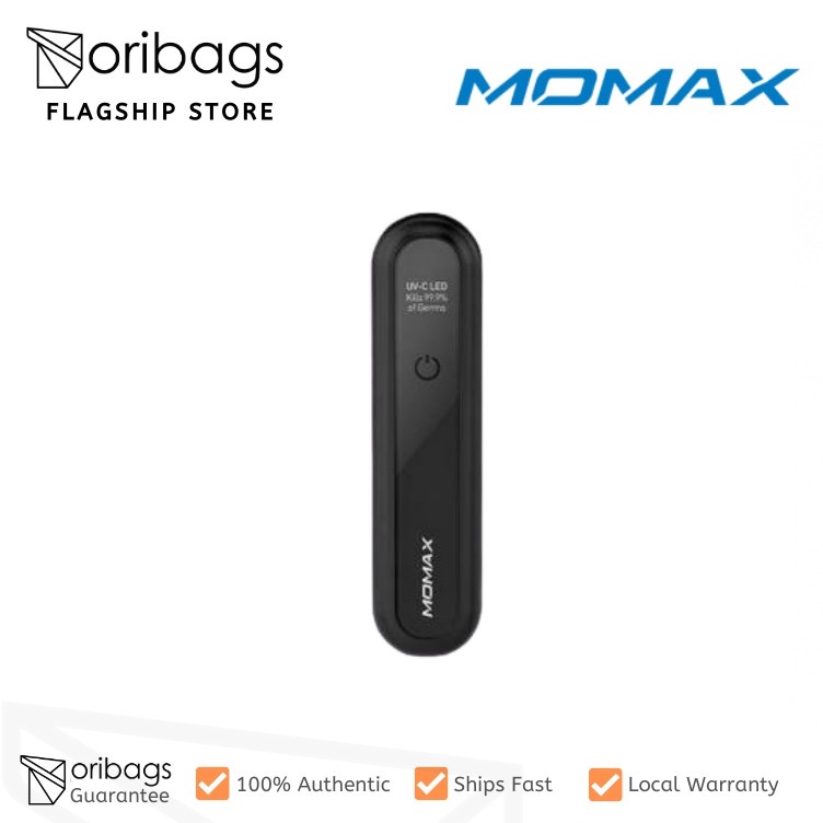MOMAX UV-Pen UV-C LED Sanitizer - สีดํา