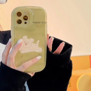 ✨ส่งเชือกเส้นเล็ก✨เคสไอโฟน14 Pro Max 13 12 11 เคส for iPhone 14พลัส เบาะลม น่ารัก การ์ตูน พกง่ายๆ การป้องกันการตก Case