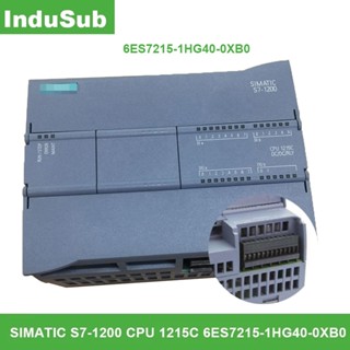 ตัวควบคุมลอจิกอัตโนมัติ 6ES7215-1HG40-0XB0 plc SIMATIC S7-1200 CPU 1215C CPU DC DC DC plc