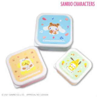 เซ็ตกล่อง 3 ใบ Sanrio Box Set แบบ Cinnamoroll &amp; Pompompurin &amp; Pochacco