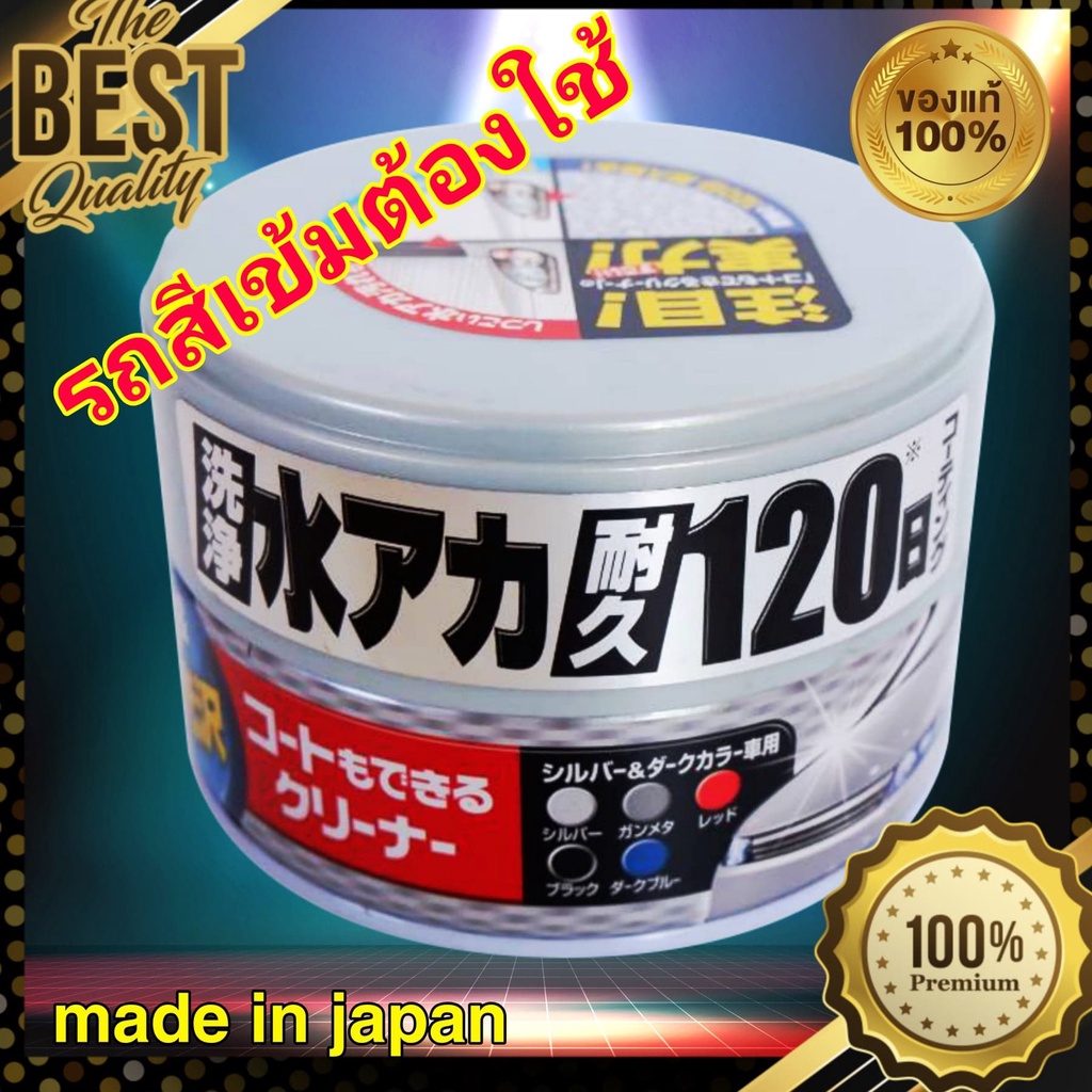 SOFT99 ครีมขัดเงา น้ำยาขัดลอยขนแมว เคลือบเงรถสีขาว Pearl & Metallic  มีกลิ่นหอม ขนาด230g.