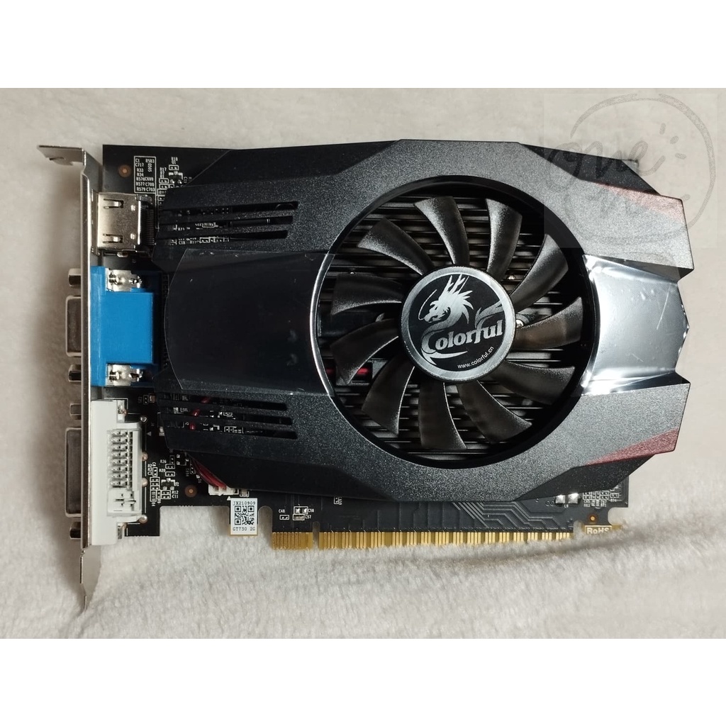 การ์ดจอ Nvidia GeForce GT730 2GB  (สินค้าใหม่)