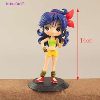 [InterfunT] โมเดลฟิกเกอร์ PVC อนิเมะ Dragon Ball Blue Hair Lunchi Ranchi ของเล่นสําหรับเด็ก [ใหม่]