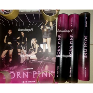 ♥พร้อมส่ง♥ Blackpink โปสเตอร์ + กระบอก ของแถมจาก yg select th รอบพรีอัลบั้ม blackpink bornpink