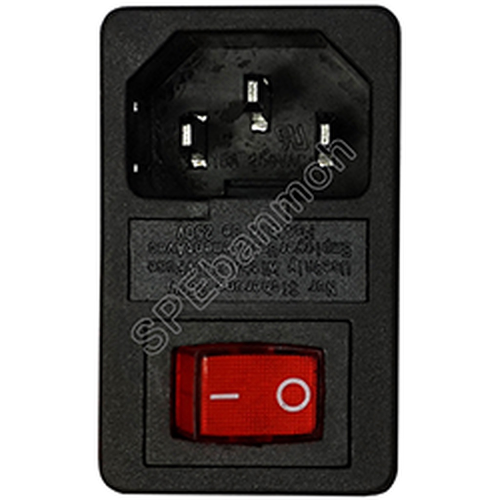 เต้ารับ AC AS-03 เต้ารับ AC Socket เต้ารับ AC ขั้วปลั๊ก DCZ-01 เต้ารับ เต้าเสียบ ปลั๊ก ปลั๊กเสียบ ปลั๊กตัวเมีย AC ชนิ...