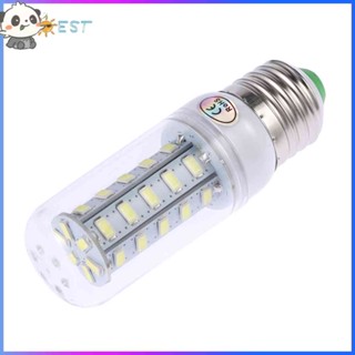 ❉ดีที่สุด❉หลอดไฟ LED 220V-240V E27 SMD 5730 สว่างมาก แสงสีขาว