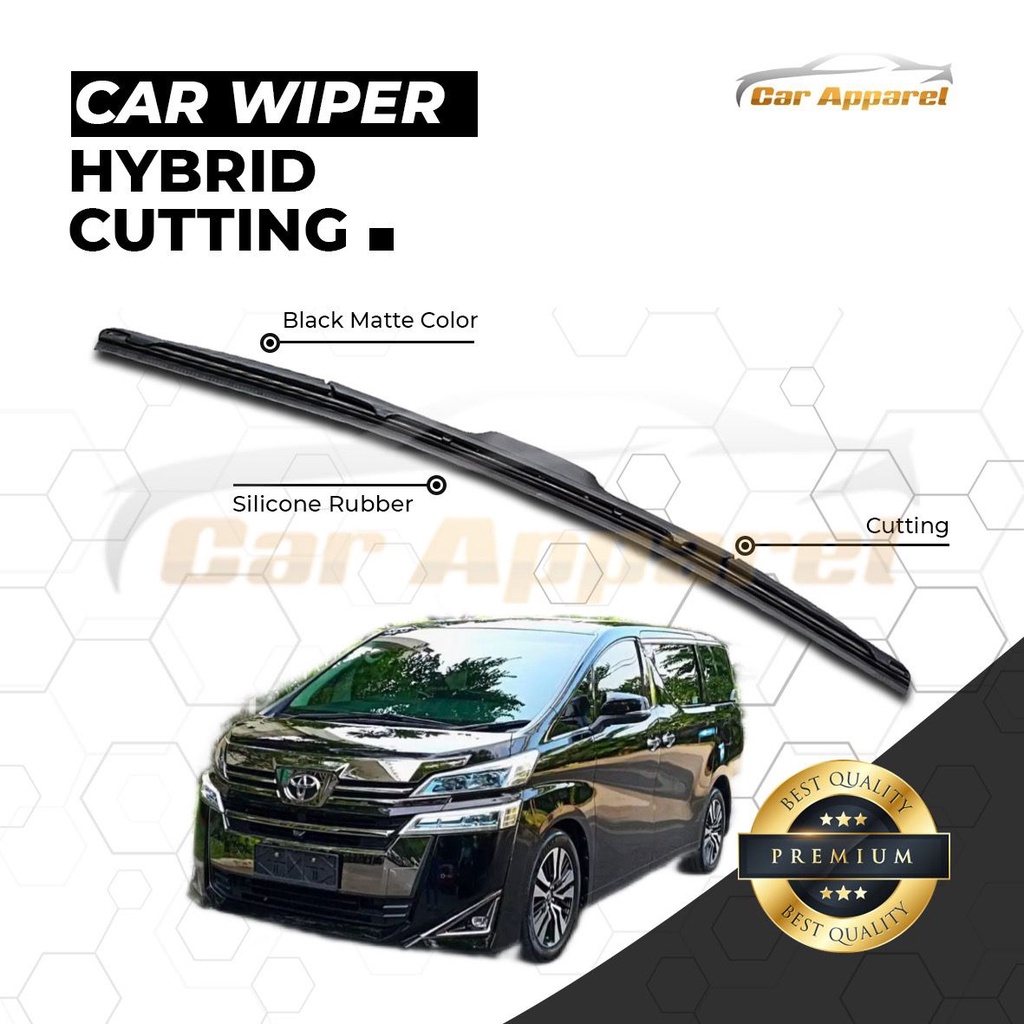 WIPER ALL NEW VELFIRE AYH30W 2019-2021 HYBRID CUTTING HYBRID 2 ชิ้น