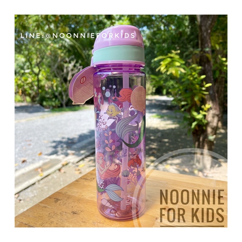 ขวดน้ำแบบหลอด Smiggle Drink Up Bottle ความจุ 650 ML  BPA free  น้ำหนักเบา