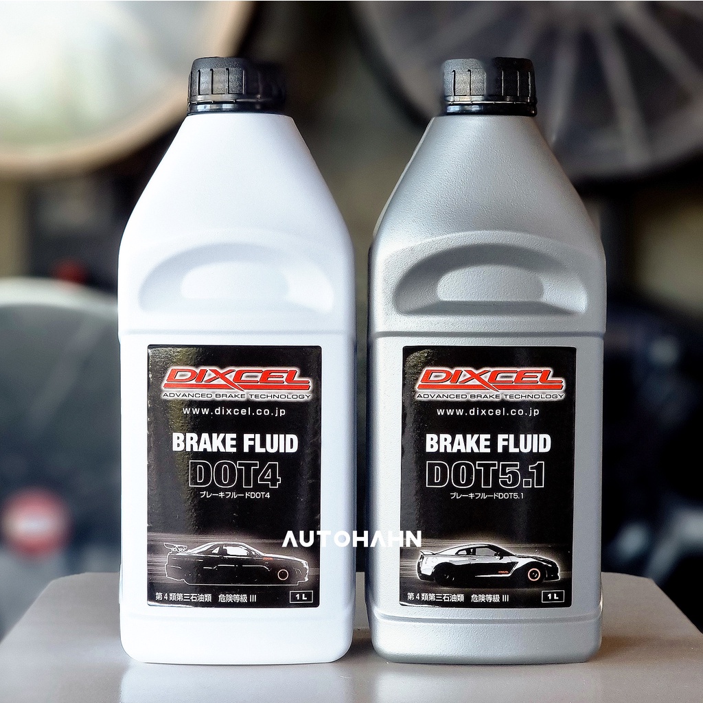 น้ำมันเบรค Dixcel DOT4 DOT5.1 (Made in England) ปริมาตร 1 ลิตร (Dixcel Brake Fluid DOT4 DOT5.1 1L)