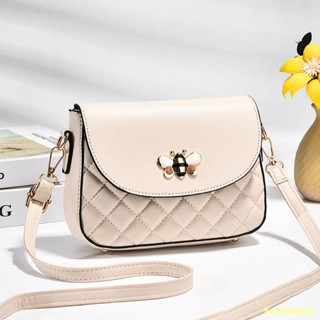 🧊แสงวาบ💎2022 Lingge Ladies One Shoulder Messenger Bag Mini Small Bag Women . กระเป๋า