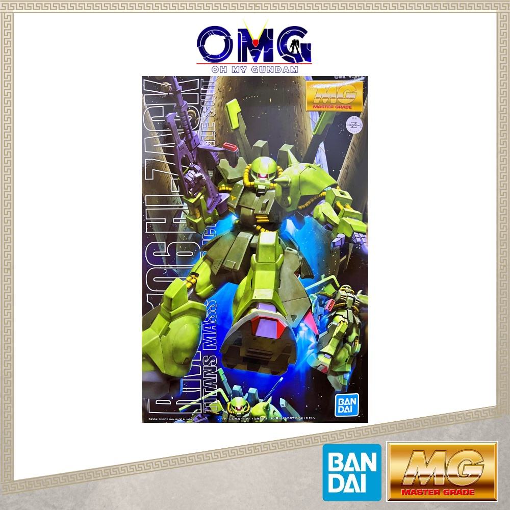 Bandai MG 1/100 Hi-Zack Gundam 63540 MG Hi Zack RMS-106 Hi-Zack RMS106 Hizack Titans ผลิตมวล Gunpla 