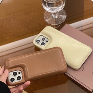 MFD NEW “Soap” phone case for iphone 14 14plus 14pro 14promax 13 13pro 13promax 12 12pro 12promax 11 Super cute soap model phone case creative interesting style Leather Super Soft Shell Air cushion protection Chocolate Milk