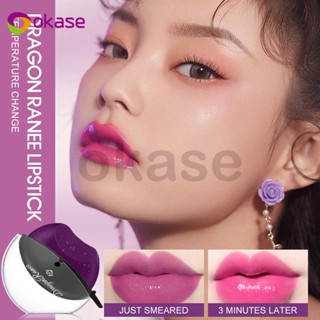 [24H Delivery] Dragon Ranee Lip Lipstick Long Lasting Matte Lipstick Lazy High Pigment Moisturizing Lipstick 12 Colors TH