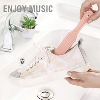 Enjoy Music แปรงพลาสติก สําหรับทําความสะอาดรองเท้าผ้าใบ 1 ชิ้น